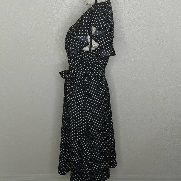 Nautical Butterfly-Sleeve Beach Dress - Picture 2 of 5